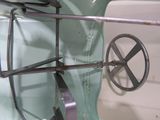 an image of a close up of an old airplane