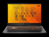 un ordinateur portable sur l'écran duquel figure l'inscription « Tuff Gaming »