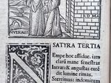 an old book with a picture of a man and a woman in it