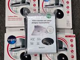 quatre boîtes de purificateurs d'air Wypro empilées les unes sur les autres