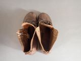 a pair of shoes that are sitting on a table