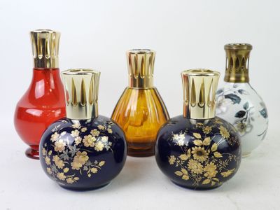 Camille THARAUD - Limoges. Lampe berger en porcelaine à déco…