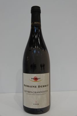 BOUTEILLE Gevrey-Chambertin, Domaine Debray, 1998.