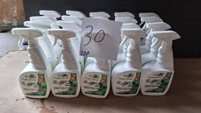 Lot de 20 pulvérisateurs de 750 ml de désinfectant Tennis Ba…