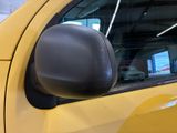 a close up of a car ' s side view mirror