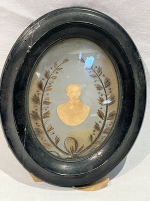 la photo d'une photo représentant un homme dans un cadre
