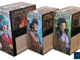 three boxes of one piece and one piece of one piece are shown
