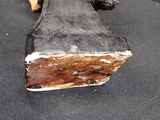 a piece of wood that is sitting on a table