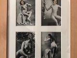 a picture of a picture of a naked woman in a picture frame