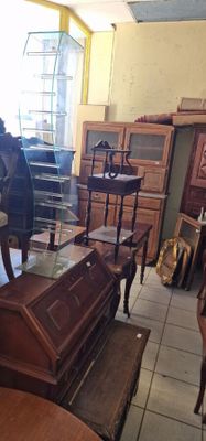 several pieces of furniture are on display in a store