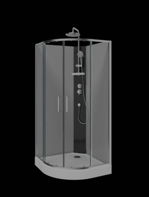 Lot de 2 parois quart de rond Serenity de 80 x 80 x 190cm ma…