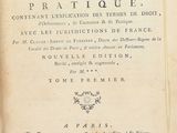 an old book with a black and white title on it