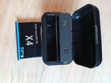 a black case that has two batteries inside of it