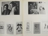 a book with pictures of people on it and a book with pictures of people on it