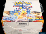 a box of pokemon trading cards and a box of pokemon trading cards