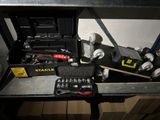 many tools that are sitting on a shelf