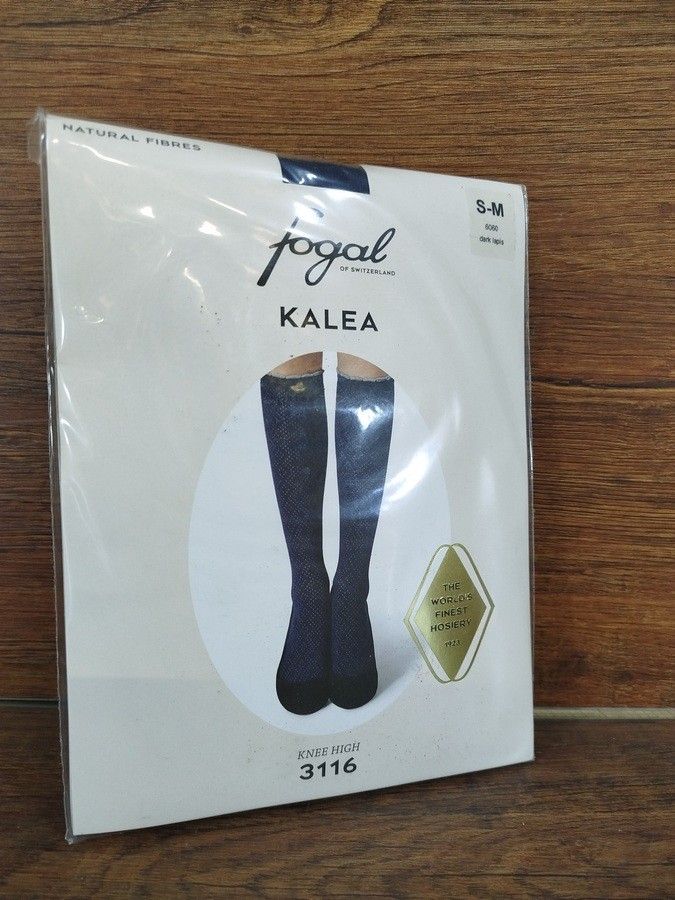 Lot de 28 paires de mi-bas de la marque FOGAL (produit de très haute qualité) - Modèle : KALEA Couleur : dark lapis -...