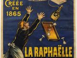 an old poster of a woman reaching up to a plane