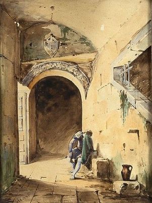 École française du XIXe siècle, "SICARD" (Dans le goût de Fr…