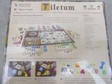 a picture of a board game set up on a table