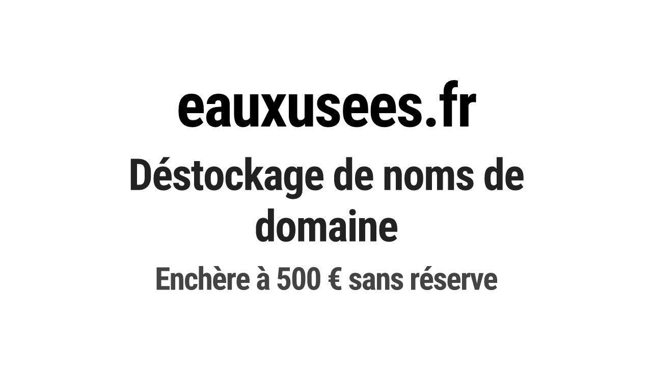 Destockage & Invendus