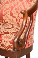 BERGERES (paire de) en acajou Epoque Restauration (photo 4)