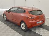 a red car that is parked in a garage