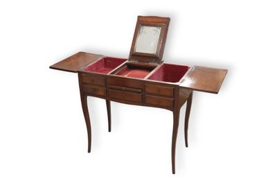 Coiffeuse de dame Louis XV 72 x 75 x 42 cm