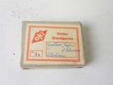 a close up of a small box with a label on it