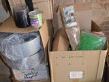 a pile of boxes that are stacked on top of each other