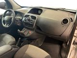 the interior of a small car with a steering wheel and dashboard