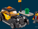 two legos that are sitting next to each other