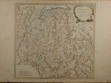 an old map of the country of england in the middle of the 19th century