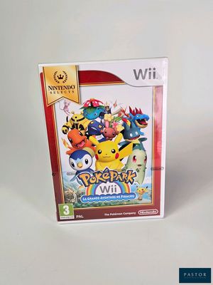 Jeu Nintendo Wii avec sa boîte et son étui posé sur une surface blanche