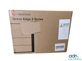 a cardboard box with a sticker on it that says crevo edge 2 series