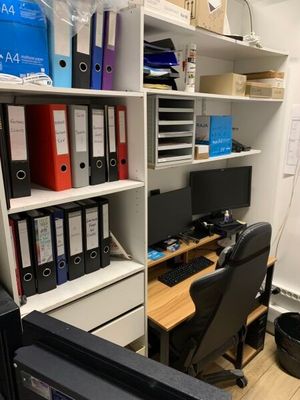 Ensemble soit : - 1 caisson murale haut, en médium