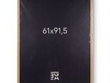a blackboard with a wooden frame and numbers on it