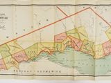 an old map of the town of monmouth, massachusetts