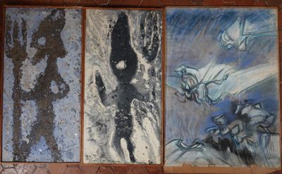 LOT de 8 pièces encadrées comprenant : - Photo 1