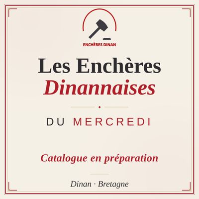 Les enchères de Dinan de mercredi : catalogue en cours de préparation