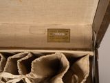 a box with a bunch of shoes inside of it