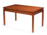 l'image d'une table en bois avec un tiroir en dessous