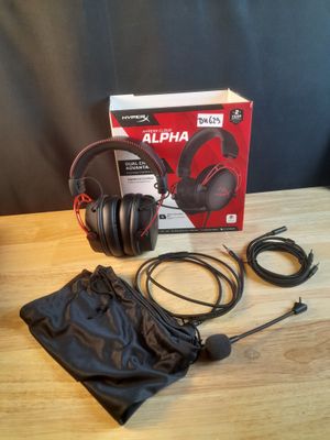 DH629// Casque HyperX Cloud Alpha – Casque gaming.
