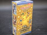 a close up of a box of pokemon trading cards on a table