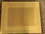 a picture of a microwave on the floor with the door open