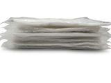 a stack of plastic bags sitting on top of each other
