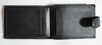 KATANA Portefeuille en cuir noir