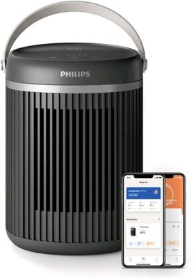 Lot de 2 petits chauffages électriques d'appoint, PHILIPS, C… - Photo 1