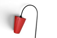 Lampadaire tripode en métal laqué noir avec porte-cannes ou … (photo 2)