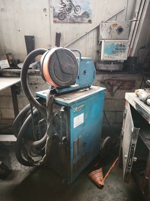 1 Poste à souder COMMERCY MS 400 CYMIG XP avec dévidoir